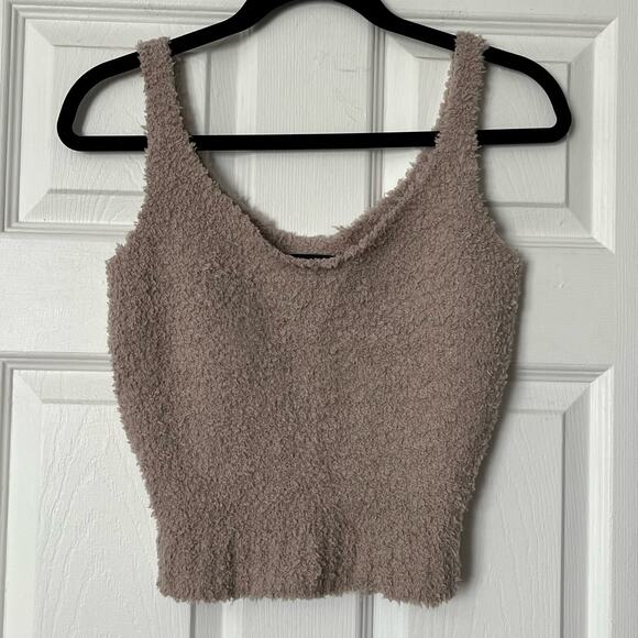 Coco and Shay Plus Chenille Knit Crop Top - Size S - Picture 1 of 4